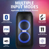 SingMasters PartyBox P80 Portable Wireless Bluetooth Party & Karaoke Speaker System Machine with 2 Premium UHF wireless mics