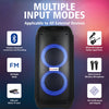 SingMasters PartyBox P50 Portable Wireless Bluetooth Party and Karaoke Speaker System Machine with 2 Premium UHF wireless mics